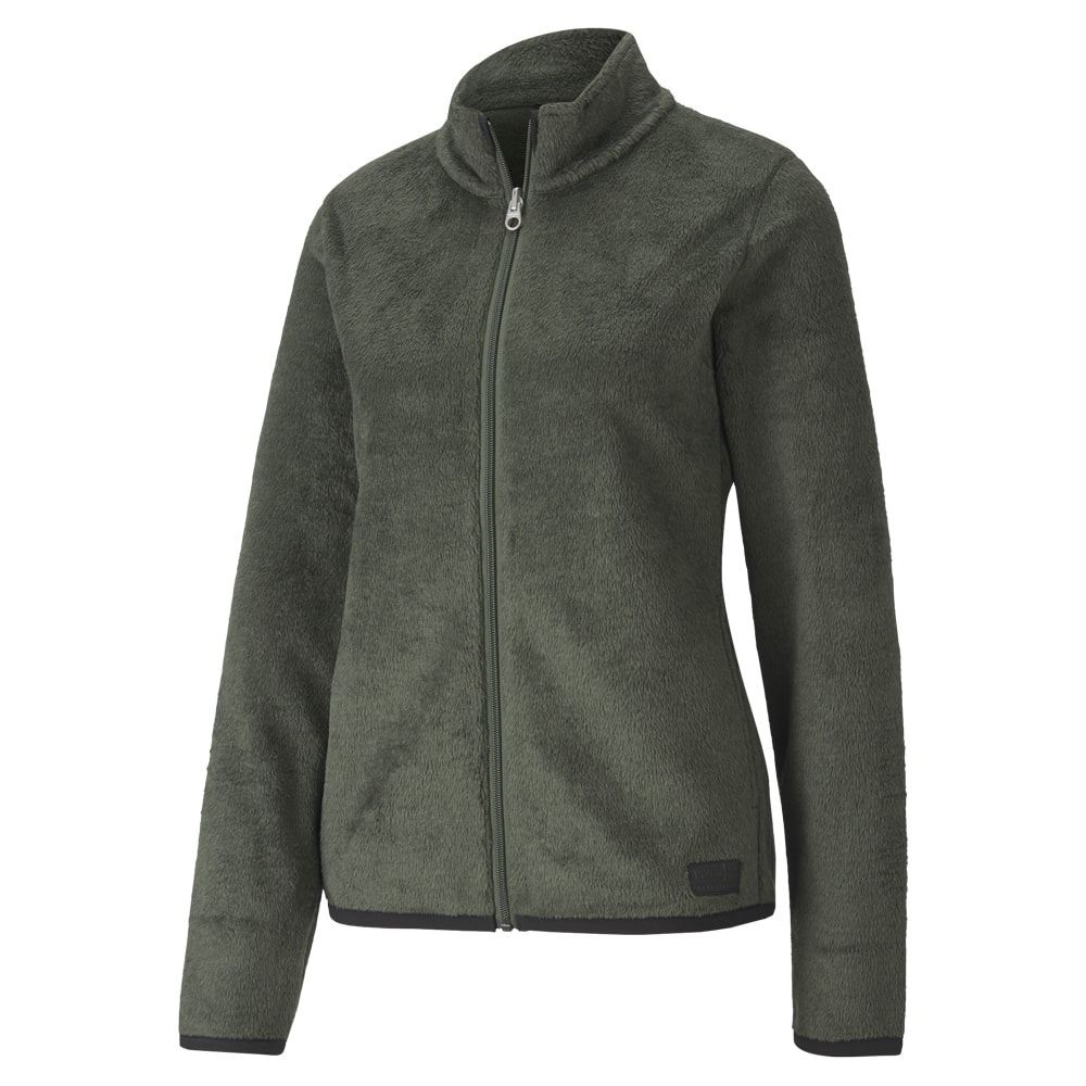 NWT Puma medium Sherpa jacket-green/thyme